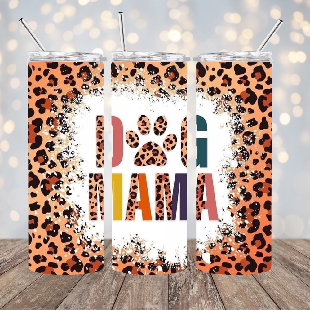 Dog Mama tumbler